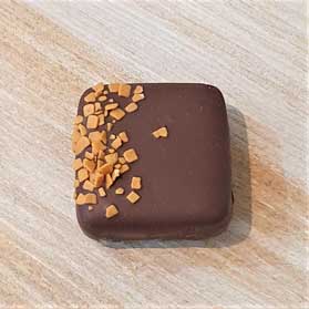 Salty square bon chocolat holmfirth chocolates